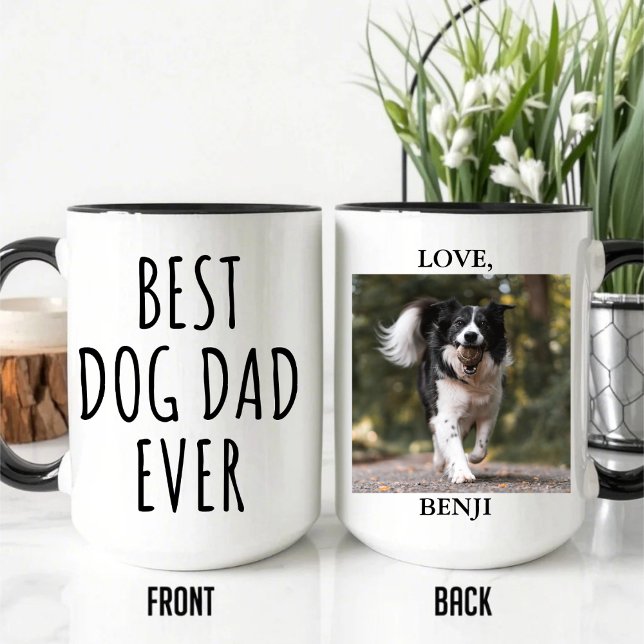 Bester Hundepapa überhaupt Tasse (Von Creator hochgeladen)