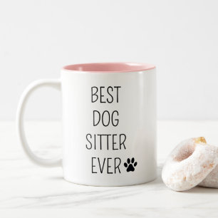 Bester Hundesitter Aller Hunde Spaziergang Pet Sit Zweifarbige Tasse