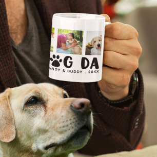 BESTER HUNDEVATER ALLER ZEIT Personalisierte Fotoc Kaffeetasse