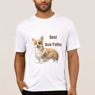 Bester Hundevater Corgi für eine positive Stimmung T-Shirt