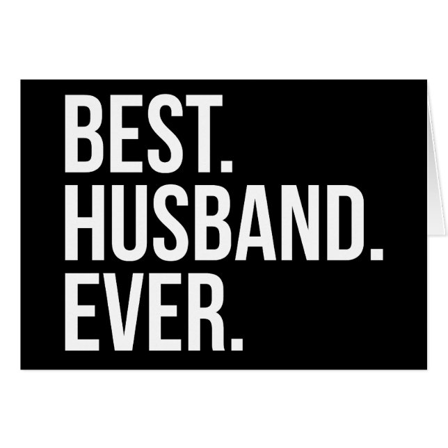 Bester Husband je (Vorderseite (Horizontal))