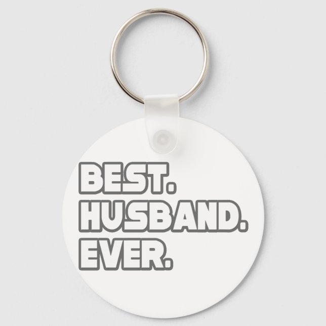 Bester Husband je Schlüsselanhänger (Vorderseite)