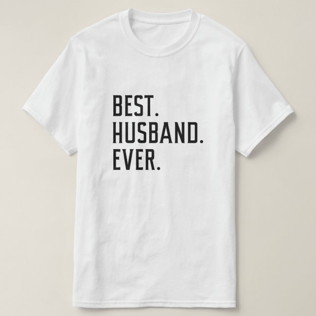 Bester Husband je T-Shirt (Design vorne)