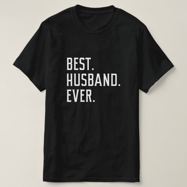 Bester Husband je T-Shirt (Design vorne)