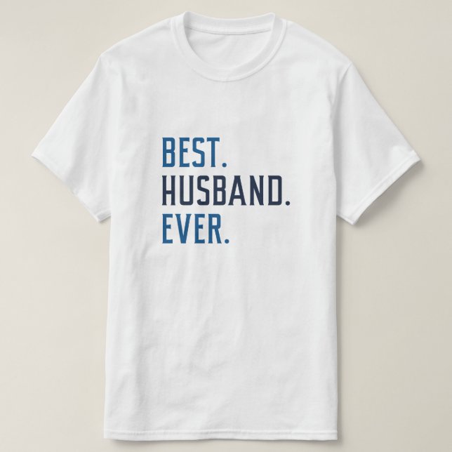 Bester Husband je T-Shirt (Design vorne)