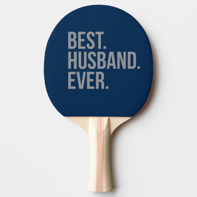 Bester Husband je Tischtennis Schläger (Vorderseite)