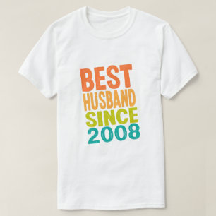Bester Husband seit 2008 T-Shirt