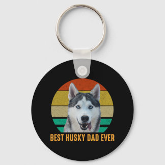 Bester Husky-Vater je Schlüsselanhänger