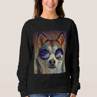 Bester Husky-Vater je Sweatshirt
