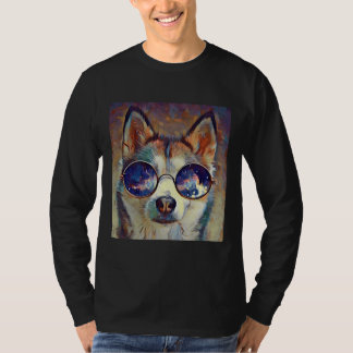 Bester Husky-Vater je T-Shirt