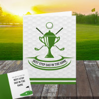 Bester im Spiel Personalisiertes Golf Faltgeschenk