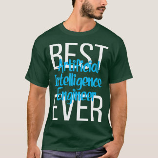 Bester Ingenieur für künstliche Intelligenz je 2 T-Shirt