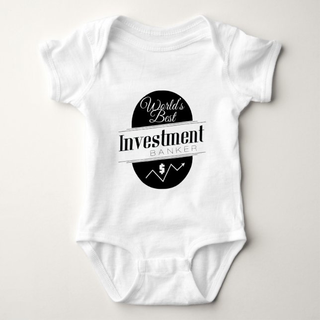 Bester Investmentbanker der Welt Baby Strampler (Vorderseite)