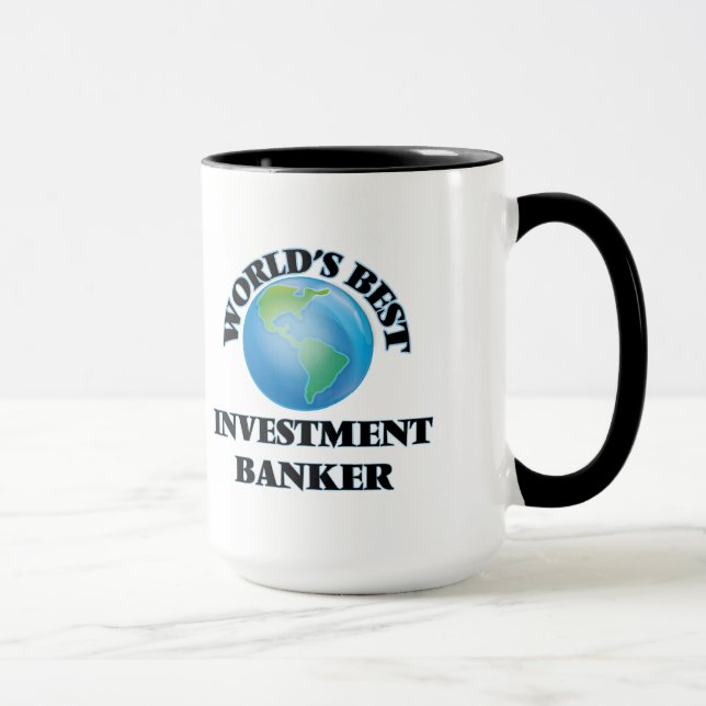 Bester Investmentbanker der Welt Tasse (Rechts)