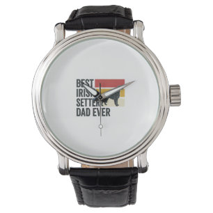 Bester Irischer Setter-Vater Aller Zeiten Vintage- Armbanduhr