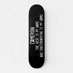 Bester Ist Mein Name Custom Grunge Skateboard