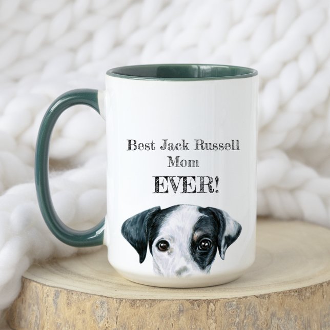 Bester Jack Russell Mama jemals! | Jack Russell Pe Tasse (Front)