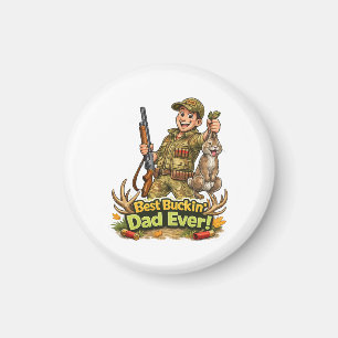 Bester Jagdvater aller Zeiten, lustige Geschenkide Magnet