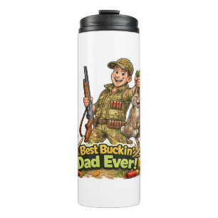 Bester Jagdvater aller Zeiten, lustige Geschenkide Thermosbecher