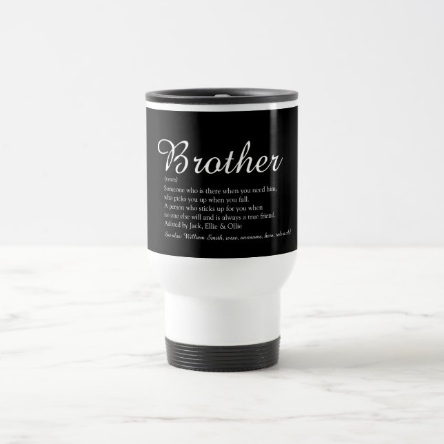Bester je weiter gefasster Cooler moderner Spaß Reisebecher (Mittel)