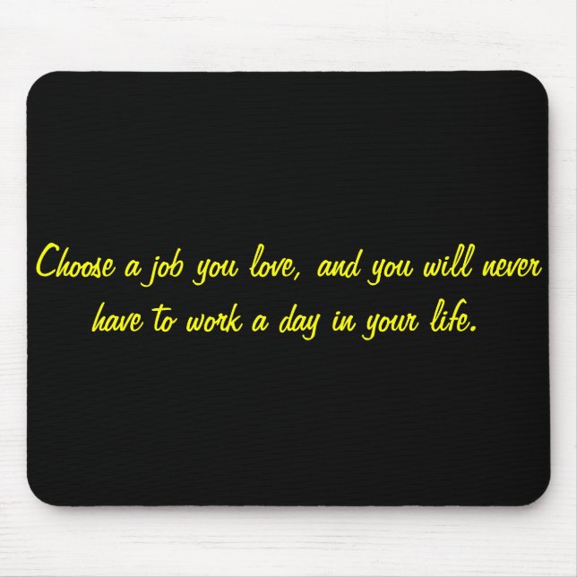 Bester Job Mousepad (Vorne)