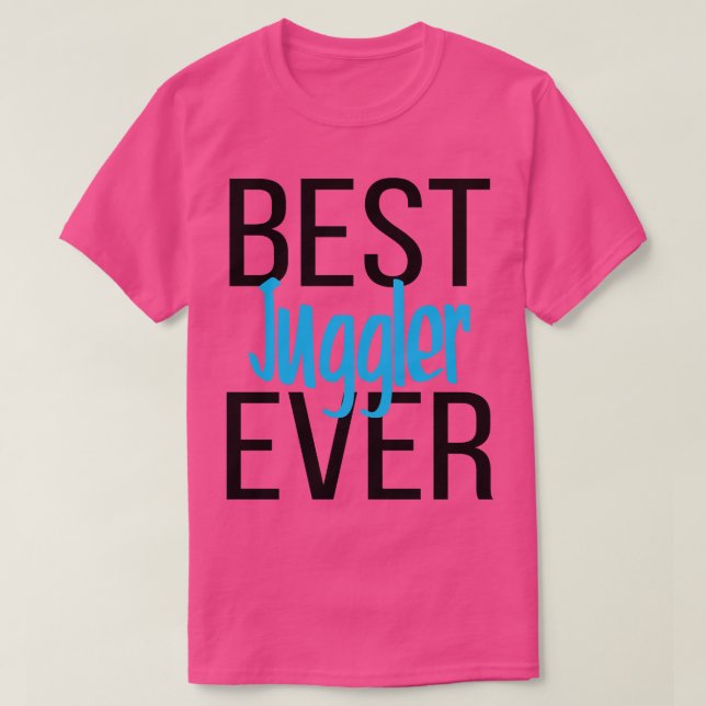 Bester Juggler je 7 T-Shirt (Design vorne)