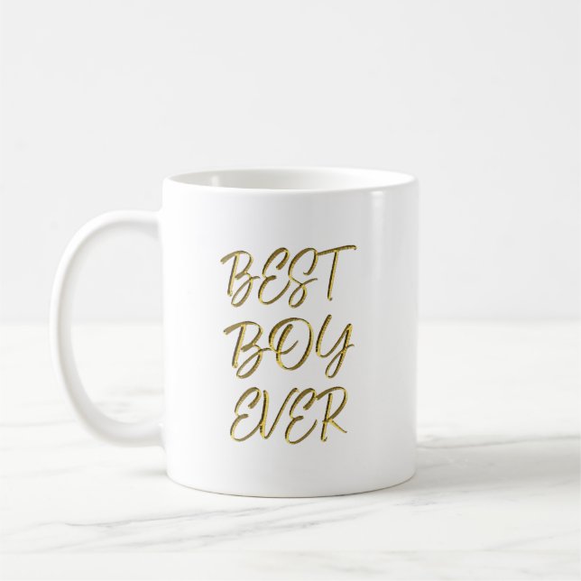 Bester Junge überhaupt Kaffeetasse (Links)