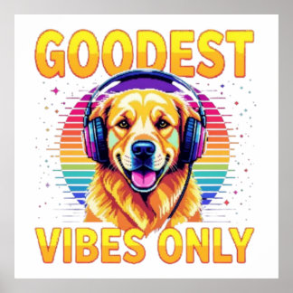 Bester Jungen Vibes Only Poster