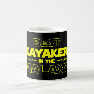 Bester Kajakfahrer in der Galaxie Kaffeetasse