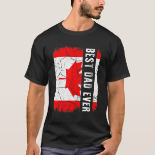 Bester kanadischer Vater überhaupt Kanada Daddy Va T-Shirt