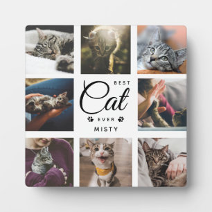 Bester Katze Aller Zeiten Andenken Geschenk Modern Fotoplatte