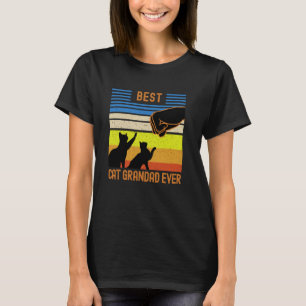 Bester Katzen-Opa aller Zeiten Fauststoß für Opa T-Shirt