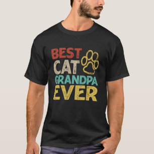 Bester Katzen-Opa aller Zeiten Lustiger Haustierbe T-Shirt