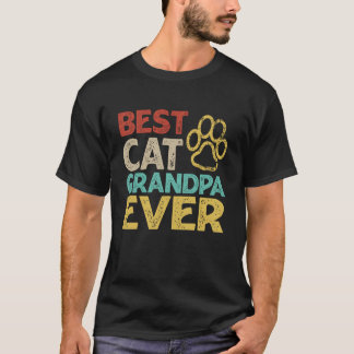 Bester Katzen-Opa aller Zeiten Lustiger Haustierbe T-Shirt