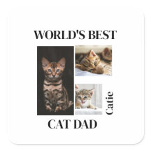 Bester Katzendaddy der Welt - Personalisiertes Nam