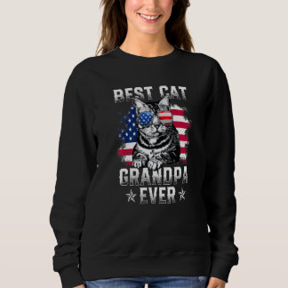 Bester Katzengroßvater aller Zeiten Amerikanische  Sweatshirt