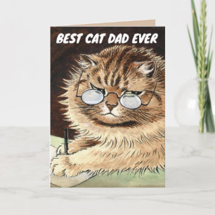 BESTER KATZENPAPA ALLE ZEIT VATERSTAGSKARTE KARTE
