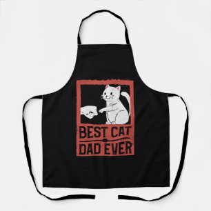 Bester Katzenpapa Aller Katzenvater Schnurrliebhab Schürze