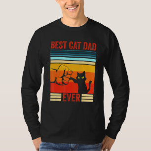 Bester Katzenpapa Aller Zeiten für Männer Katzen T-Shirt