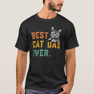 Bester Katzenpapa Aller Zeiten Katze Daddy Vaterta T-Shirt