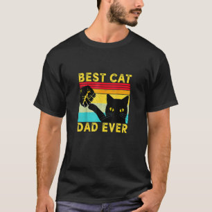 Bester Katzenpapa Aller Zeiten Katzenpapa Fist Bum T-Shirt