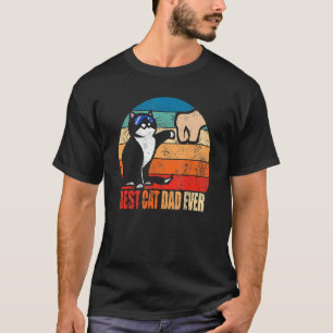 Bester Katzenpapa Aller Zeiten Katzenvater Vater T-Shirt