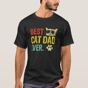 Bester Katzenpapa Aller Zeiten Männer Faustschlag T-Shirt