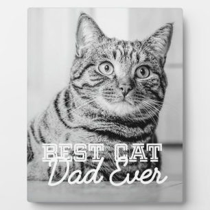 Bester Katzenpapa Aller Zeiten Modernes Benutzerde Fotoplatte