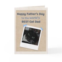 Bester Katzenpapa der Welt von der besten Katze de