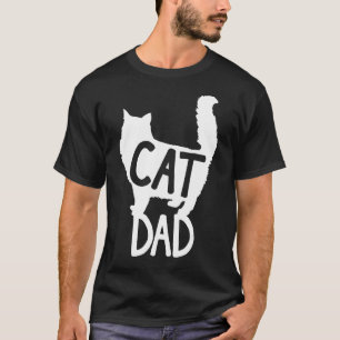 Bester Katzenpapa Vatertag Männer Kitty Daddy Papa T-Shirt