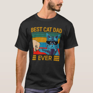 Bester Katzenvater Aller Katzenpapa Vatertag T-Shirt