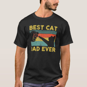 Bester Katzenvater Aller Katzenpapa Vatertag T-Shirt