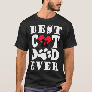 Bester Katzenvater Aller Katzenpapa Vatertag Weihn T-Shirt
