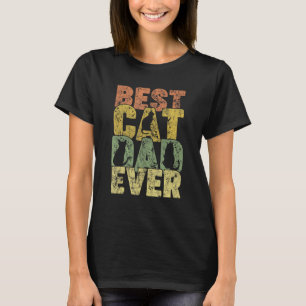 Bester Katzenvater Aller Tierisch Feline Süße Haus T-Shirt